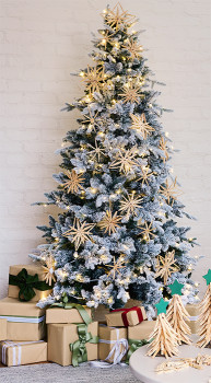Mirabella-Whistler-21m-Pre-Lit-Rotating-Christmas-Tree on sale