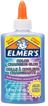NEW+Elmer%26rsquo%3Bs+Blue+to+Purple+147ml+Colour+Changing+Glue