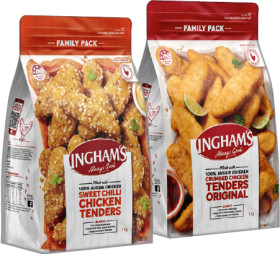 Ingham%26rsquo%3Bs+Crumbed+Chicken+Tenders+1kg+Selected+Varieties