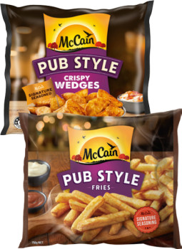 McCain+Pub+Style+Wedges+or+Fries+750g+Selected+Varieties