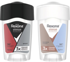 Rexona+Clinical+Protection+Antiperspirant+Deodorant+45mL+Selected+Varieties
