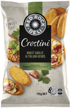 Red+Rock+Deli+Garlic+%26amp%3B+Herbs+Crostini+115g