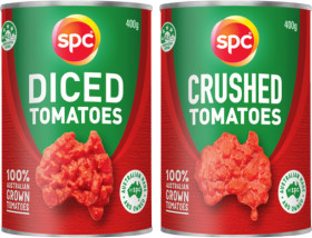 SPC+Diced+or+Crushed+Tomatoes+400g+Selected+Varieties