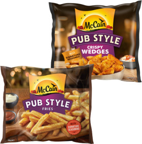 McCain+Pub+Style+Wedges+or+Fries+750g+Selected+Varieties