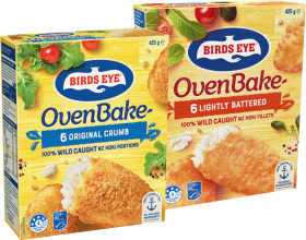 Birds+Eye+Oven+Bake+Fish+Fillets+425g+Selected+Varieties
