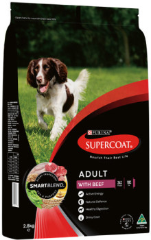 Supercoat+Smart+Blend+Dry+Dog+Food+2.6%E2%80%912.8kg+Selected+Varieties